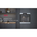 AEG 7000 Series BSK978330B Steam Crisp Electric Single Built in Oven with Command Wheel