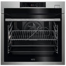 AEG BSE782380M 59.5cm Built In Electric Single Oven Anti Fingerprint Stainless Steel