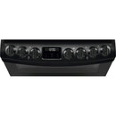 AEG CCB6741MCB 6000 Series Steam Bake 60cm Freestanding Electric Cooker with Ceramic Hob in Black