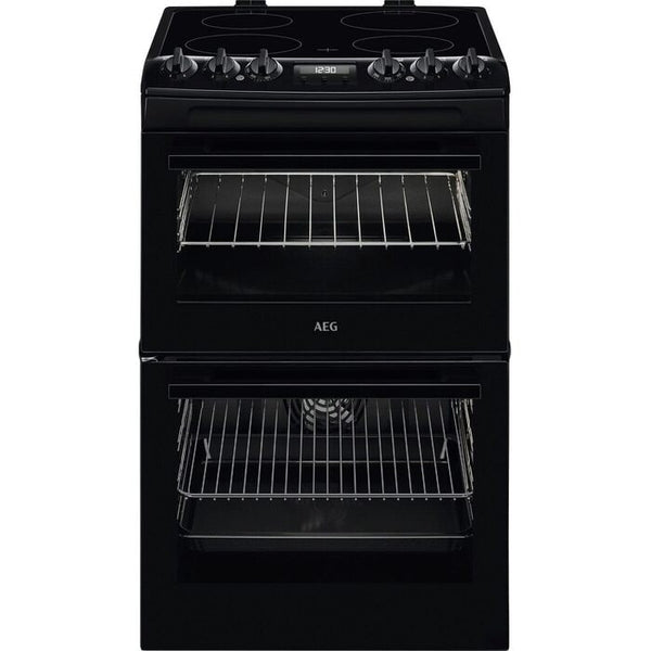AEG CCX1530ACB 5000 Series Surround Cook 55cm Freestanding Electric Cooker with Ceramic Hob in Black