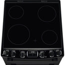 AEG CCX6540ACB 5000 Series Surround Cook 60cm Freestanding Electric Cooker with Ceramic Hob in Black