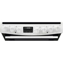 AEG CCX6740ACW 6000 Series Steam Bake 60cm Freestanding Electric Cooker with Ceramic Hob in White