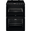 AEG CIB6742ACB Induction Electric Cooker with Double Oven Black Black