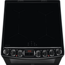 AEG CIB6742ACB Induction Electric Cooker with Double Oven Black Black