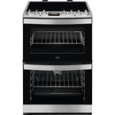 AEG CIB6742ACM Induction Electric Double Cooker Stainless Steel Stainless Steel