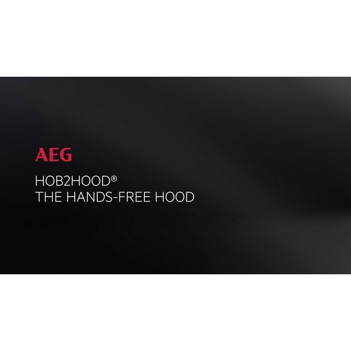 AEG CIB6743ACB 6000 Series Steam Bake 60cm Freestanding Electric Cooker with Induction Hob in Black Black