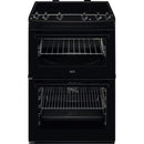 AEG CIX6500ABB 5000 Series Surround Cook 60cm Freestanding Electric Cooker with Induction Hob in Black Black
