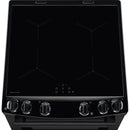 AEG CIX6500ABB 5000 Series Surround Cook 60cm Freestanding Electric Cooker with Induction Hob in Black Black