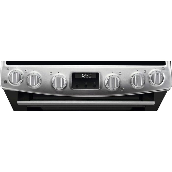 AEG CIX6540ACM 5000 Series Surround Cook 60cm Freestanding Electric Cooker with Induction Hob Stainless Steel Stainless Steel