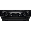 AEG CKX6540ACB 60cm 5000 Series Surround Cook Dual Fuel Freestanding Cooker With Double Oven in Black Black