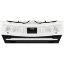 AEG CKX6540ACW 60cm 5000 Series Surround Cook Dual Fuel Freestanding Cooker With Double Oven in White