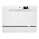 AEG FFB21200CW Series 6000 Compact Table Top Dishwasher White
