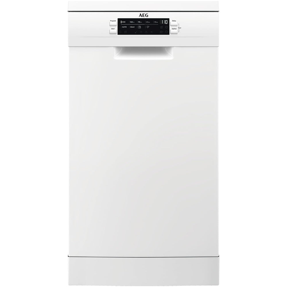 AEG FFB62417ZW Series 6000 SatelliteClean Freestanding Dishwasher with 9 Place Settings White