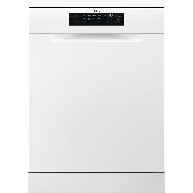 AEG FFB73727PW Series 7000 60cm Freestanding Dishwasher White 15 Place Settings