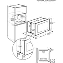 AEG OB6SM171DB 17L Built In Microwave Oven Black