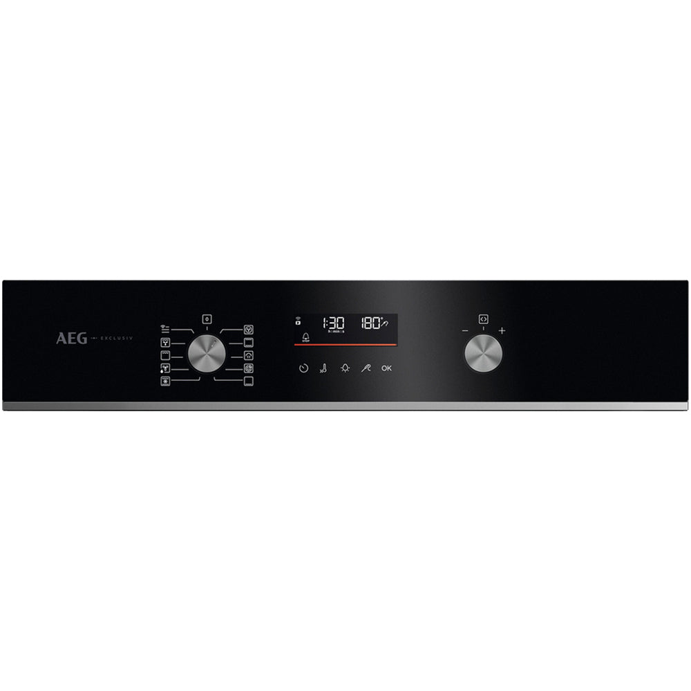 AEG Series 5000 GA5CB50FAB SurroundCook Built In Electric Single Oven Gloss Black