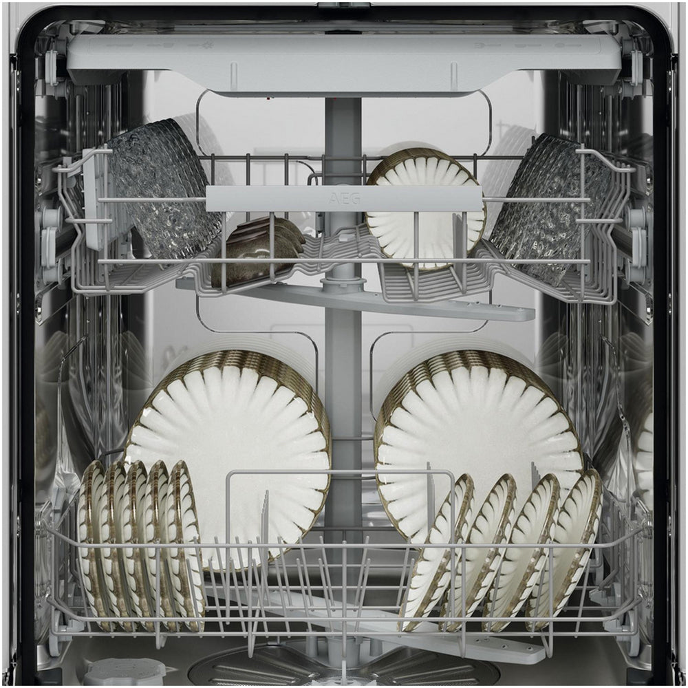 AEG Series 5000 GF5200D2SNM AirDry Freestanding Dishwasher 14 Place Settings Stainless Steel