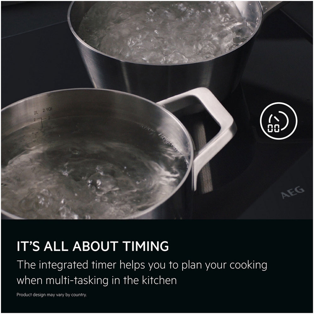 AEG Series 5000 SO84IA00FB 78cm Induction Hob Black