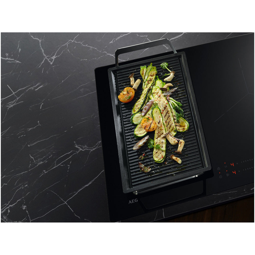 AEG Series 6000 SO64IB00FB 59cm Bridge Induction Hob Black
