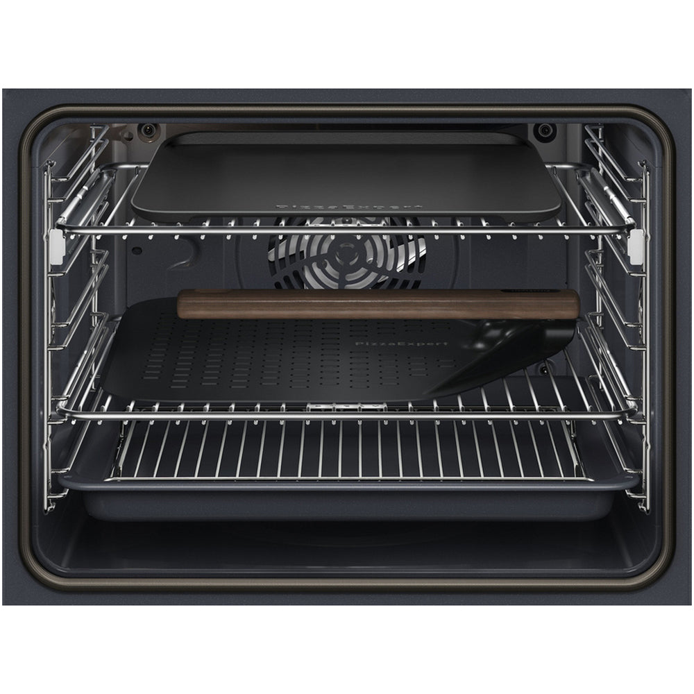 AEG Series 7000 GX7PB63FSB MealAssist with PizzaExpert Pyrolytic Self Clean Built-in Oven Black