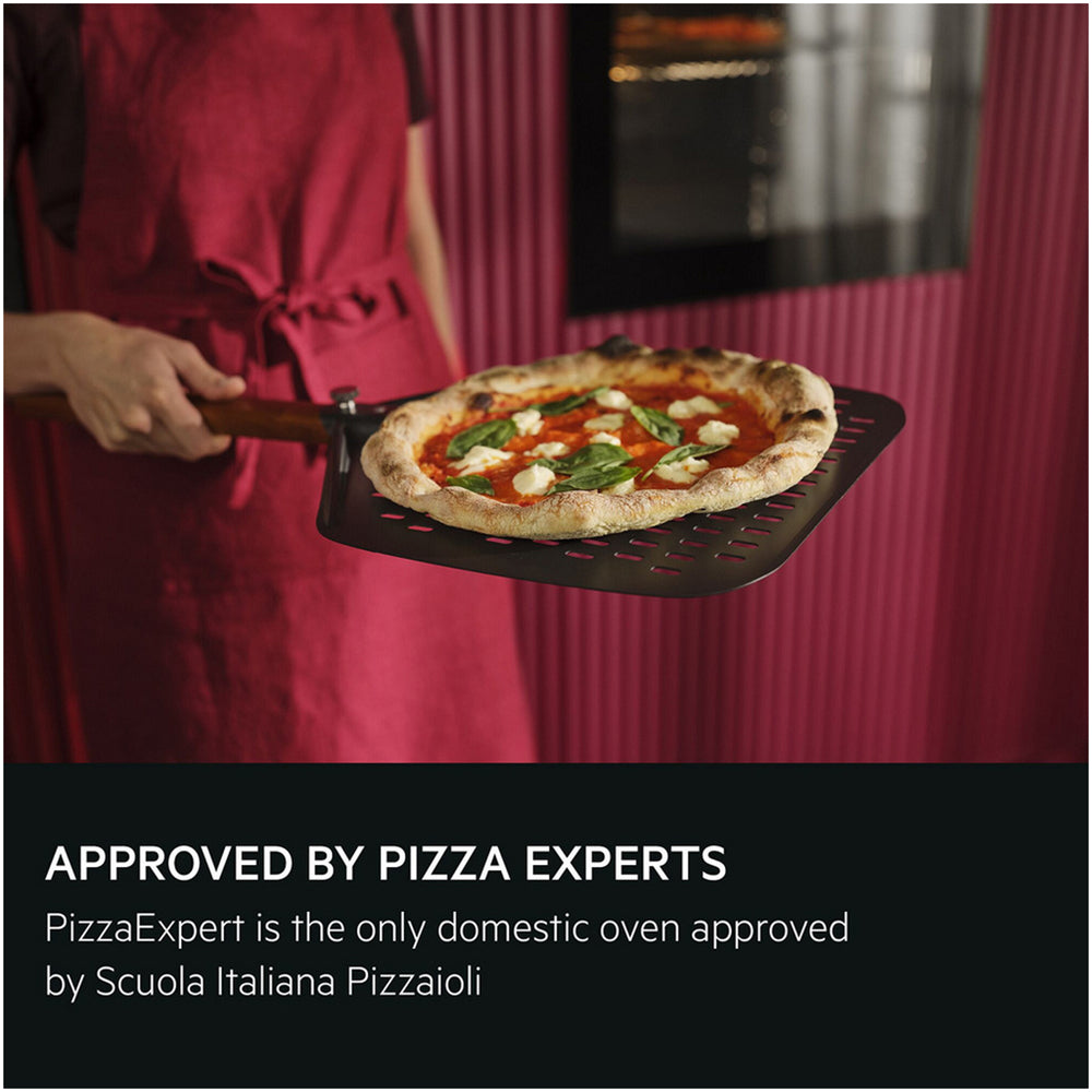AEG Series 7000 GX7PB63FSB MealAssist with PizzaExpert Pyrolytic Self Clean Built-in Oven Black