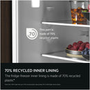 AEG Series 7000 NSC7N18ZES GreenZone 70/30 Built In Frost Free Fridge Freezer