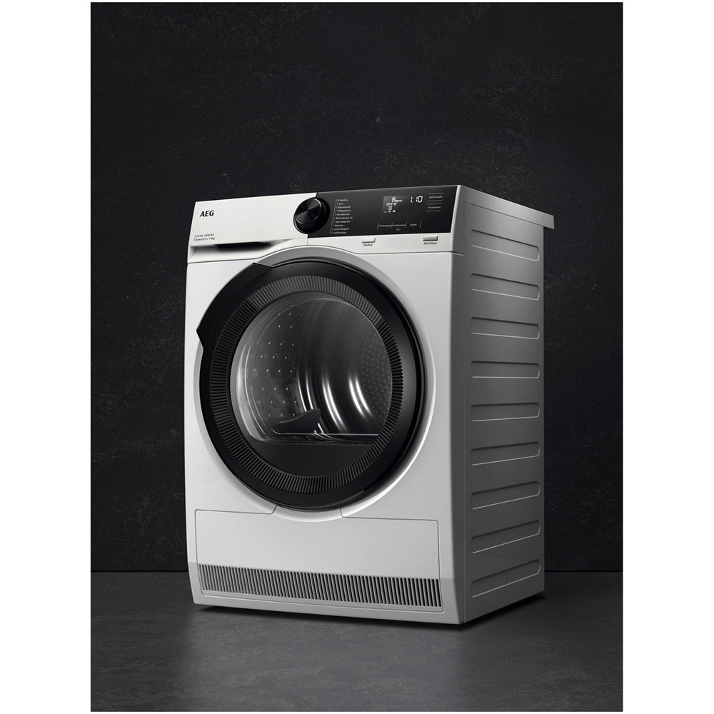 AEG Series 7000 TR729A4B SensiDry 9kg Freestanding Heat Pump Tumble Dryer White