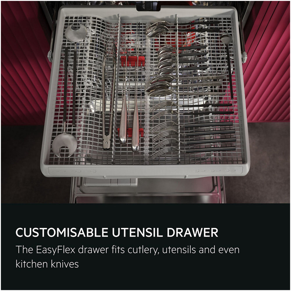 AEG Series 8000 GI6200B2TU SatelliteClean Pro Integrated Dishwasher 14 Place Settings