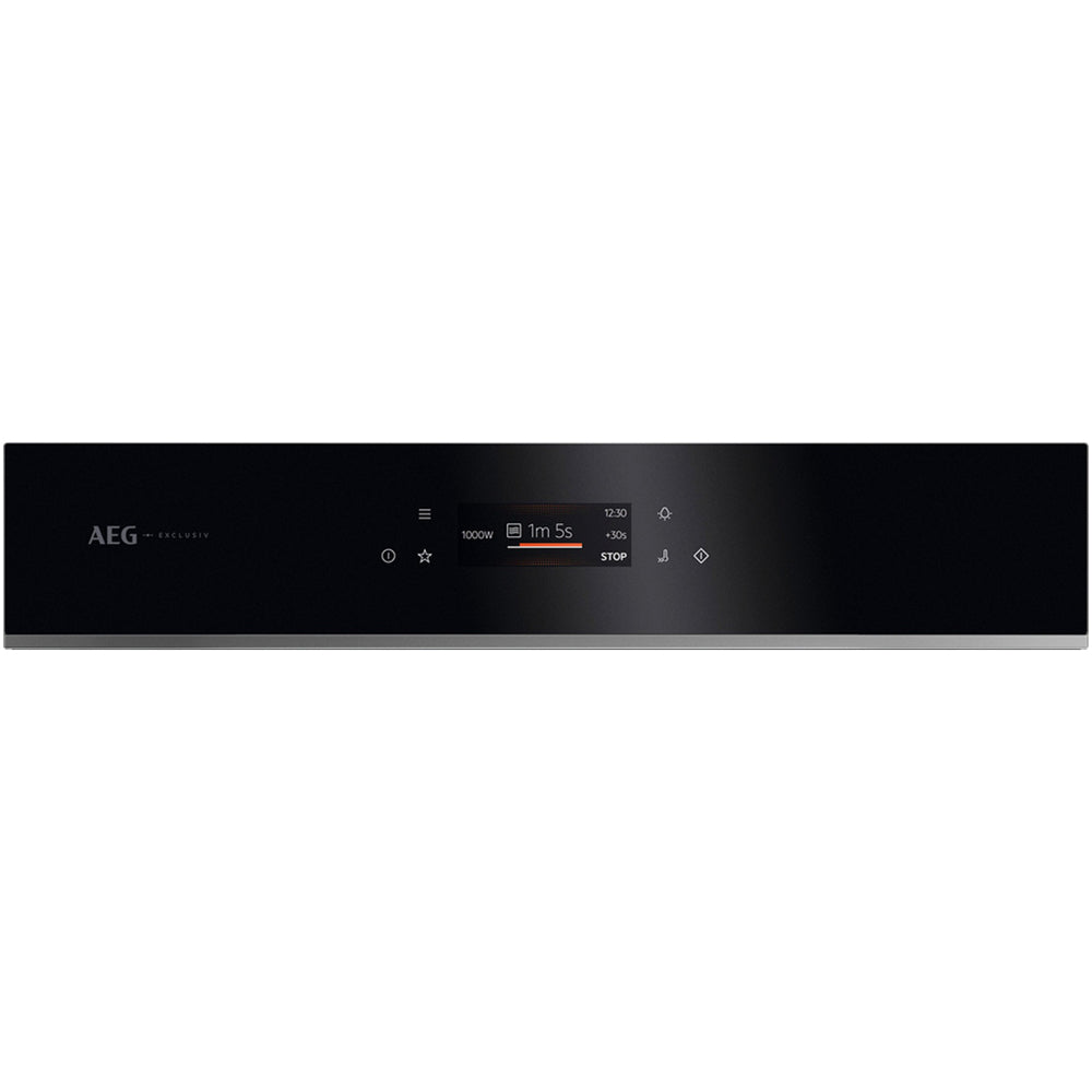 AEG Series 8000 GK7NK62FB MealAssist Built-In Compact Combination Microwave Oven Black