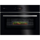 AEG Series 8000 GK7NK62FB MealAssist Built-In Compact Combination Microwave Oven Black