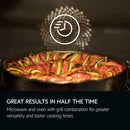 AEG Series 8000 MealAssist TK8NK721T Compact Built in Microwave Combination Oven