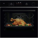 AEG TR6PB521SB Electric Built in Single Oven with Retractable Dials Black