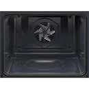 AEG TR6PB521SB Electric Built in Single Oven with Retractable Dials Black