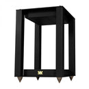 Arcam A15+ Integrated Amplifier with Wharfedale Linton Heritage Standmount Speakers with Matching Stands - Black