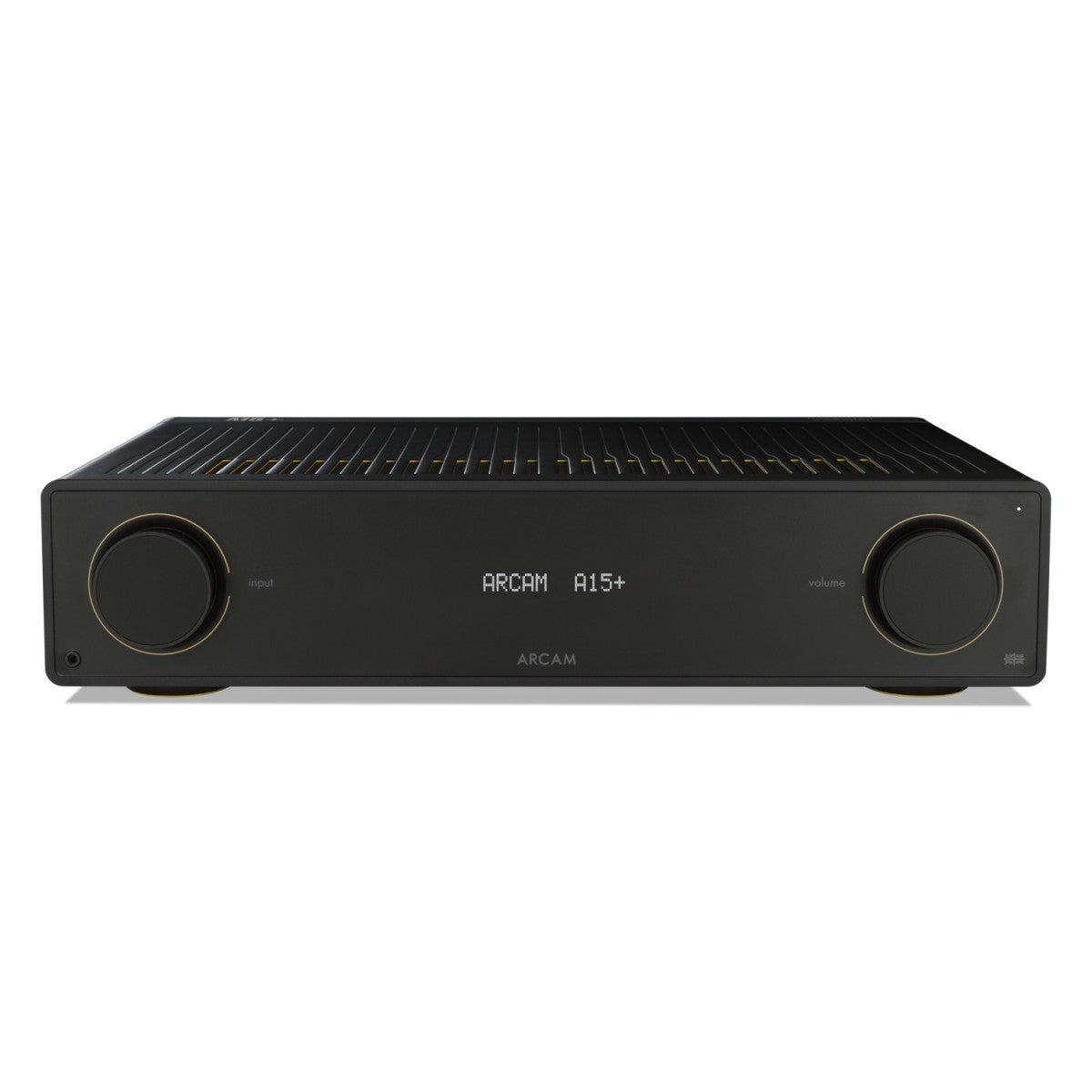 Arcam A15+ Integrated Amplifier Black with JBL 4309 Studio Monitor Bookshelf Speakers Walnut Pair