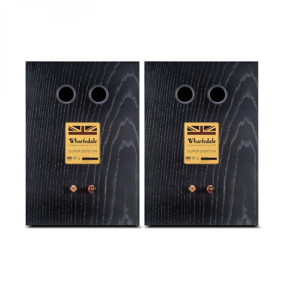 Arcam A5+ Integrated Amplifier with Wharfedale Super Denton Heritage Bookshelf Speakers Pair - Black