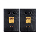 Arcam A5+ Integrated Amplifier with Wharfedale Super Denton Heritage Bookshelf Speakers Pair - Black