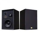 Arcam A5+ Integrated Amplifier with Wharfedale Super Denton Heritage Bookshelf Speakers Pair - Black