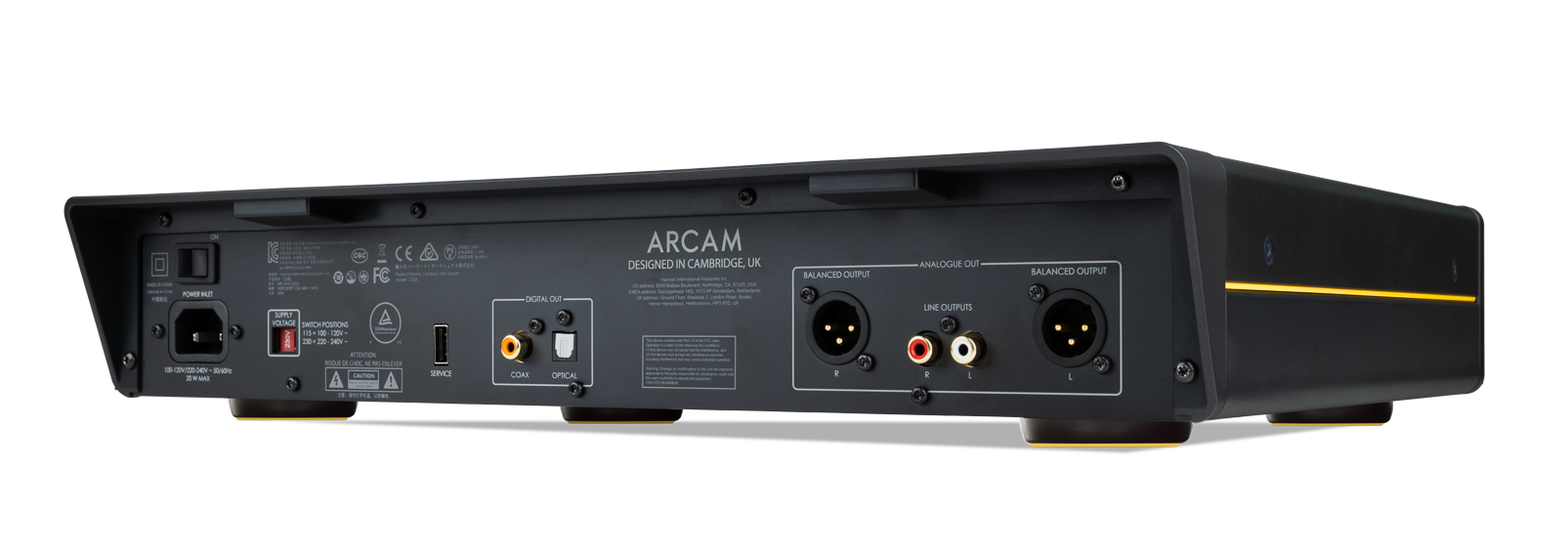 Arcam CD25 CD Player with Dual-Mono DAC Architecture