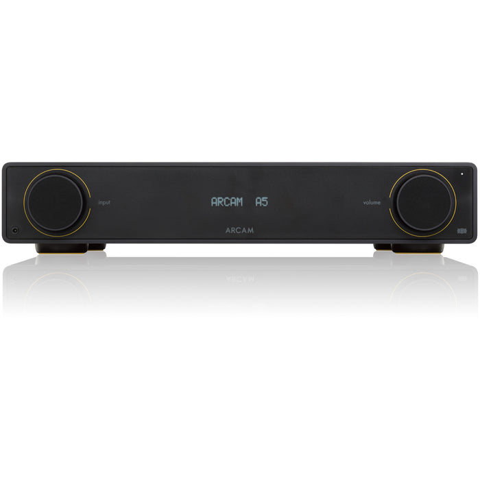 Arcam Radia A5 Integrated Amplifier with Bluetooth and Klipsch R-60M Bookshelf Speakers Pair Black HiFi Package