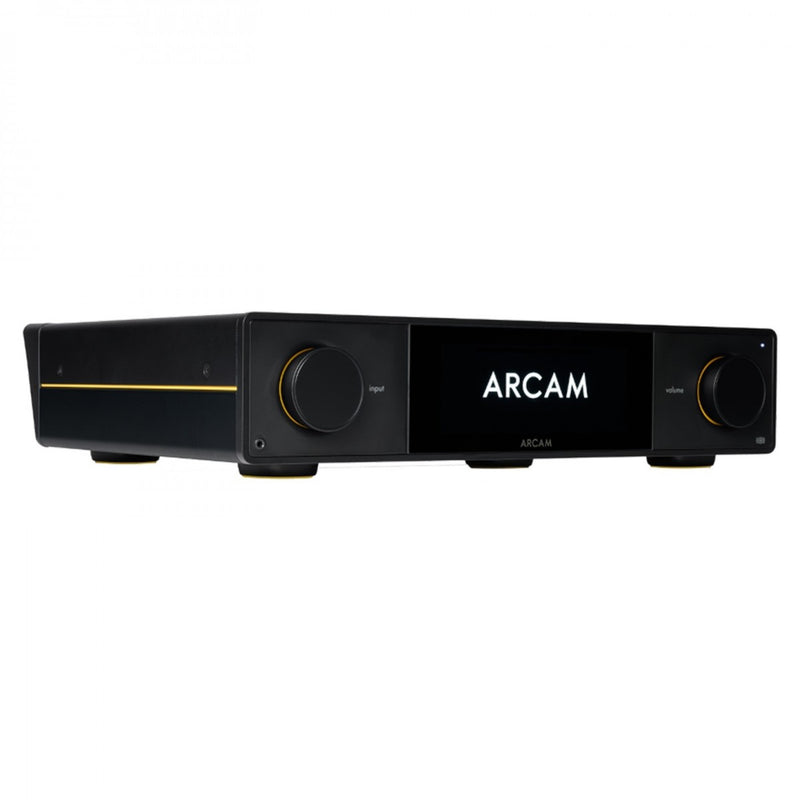 Arcam Radia SA35 Streaming Integrated Amplifier with Bowers and Wilkins 603 S3 Floorstanding Speakers Pair Black HiFi Package
