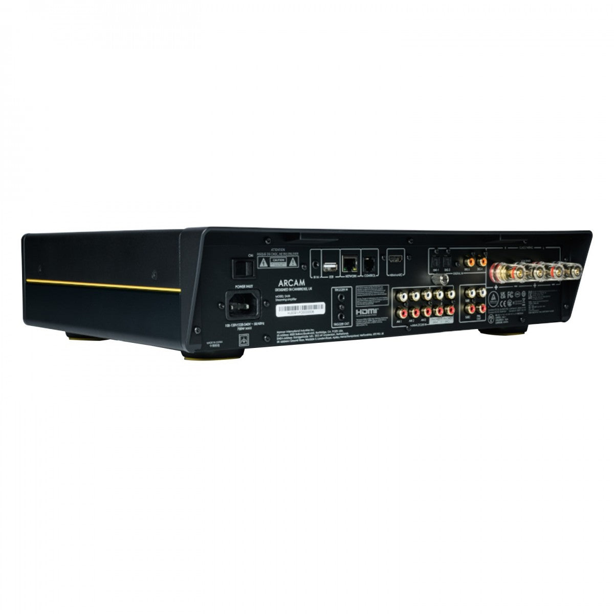 Arcam Radia SA35 Streaming Integrated Amplifier with Focal Theva N2 Floorstanding Dark Wood Speakers Pair HiFi Package