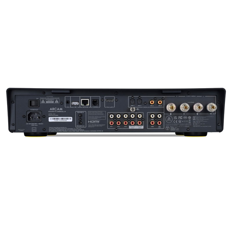 Arcam Radia SA35 Streaming Integrated Amplifier with Klipsch RP-6000F II Floorstanding Speakers Pair Black HiFi Package