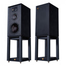 Arcam Radia SA45 Streaming Amplifier with Wharfedale Linton Heritage Standmount Speakers with Matching Stands - Black
