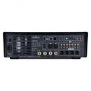 Arcam Radia SA45 Streaming Amplifier with Wharfedale Linton Heritage Standmount Speakers with Matching Stands - Black