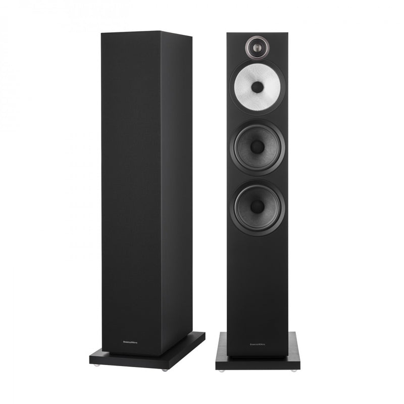 Arcam Radia SA45 Streaming Integrated Amplifier with Bowers and Wilkins 603 S3 Floorstanding Speakers Pair Black HiFi Package