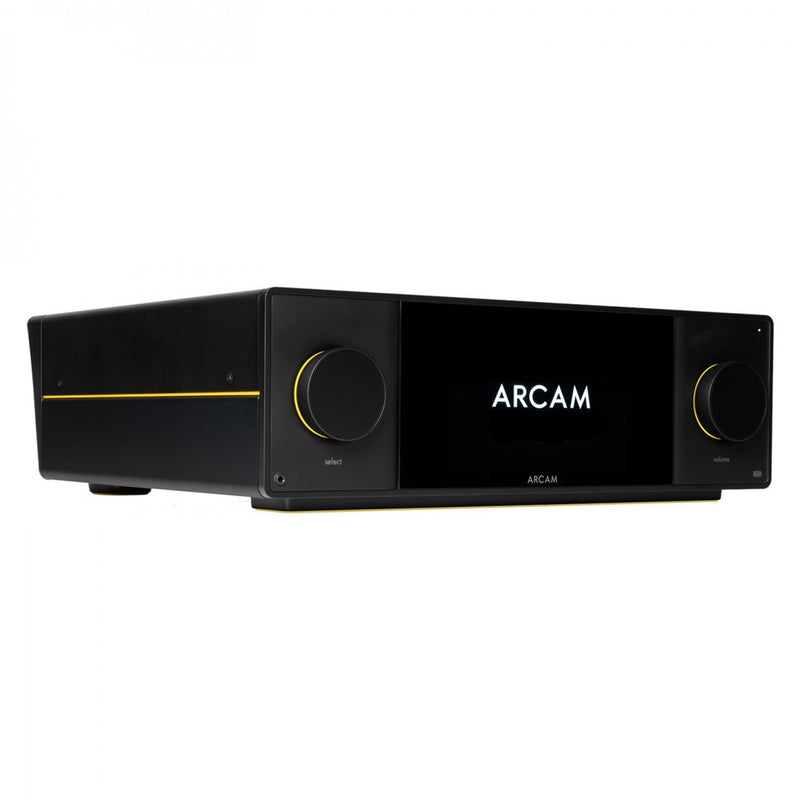 Arcam Radia SA45 Streaming Integrated Amplifier with Bowers and Wilkins 606 S3 Bookshelf Speakers Pair Black HiFi Package