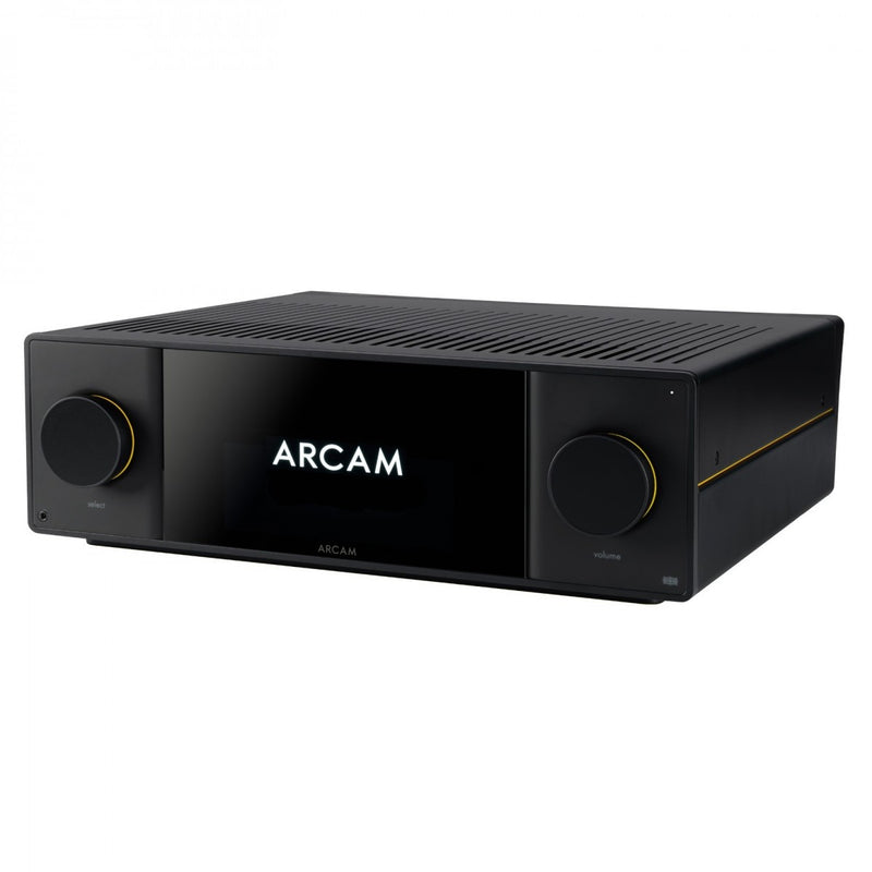 Arcam Radia SA45 Streaming Integrated Amplifier with Bowers and Wilkins 606 S3 Bookshelf Speakers Pair Black HiFi Package