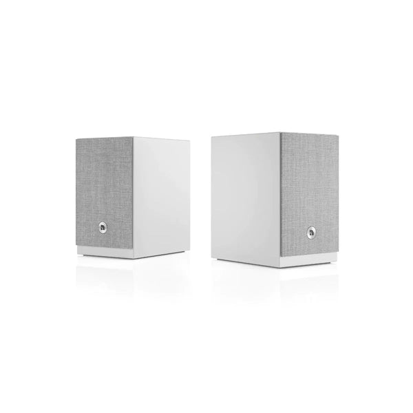 Audio Pro A28 W Wireless Multiroom Active Bookshelf Speakers Pair - White White