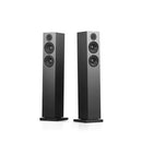Audio Pro A38 W Wireless Multiroom Bluetooth Floorstanding Speakers Pair Black Black